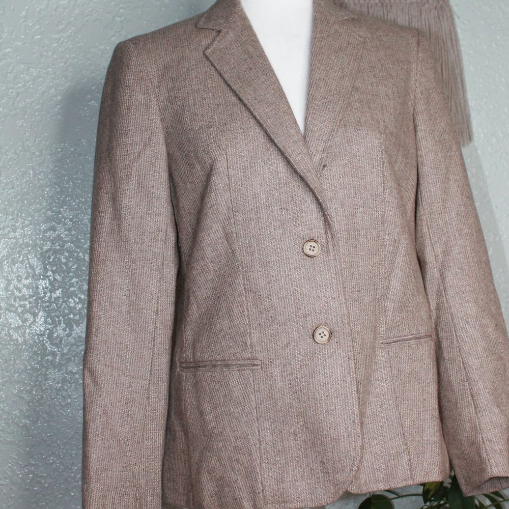 Vintage Beige Tan Blazer